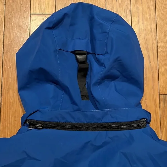 The North Face Blue & Black Men’s Raintex Winter Coat w/Removable Inner Fleece